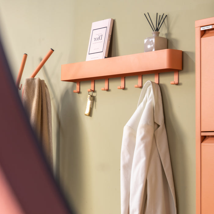 Spinder Design Dax Play 7 Wandkapstok H 12 cm - Clay Terra