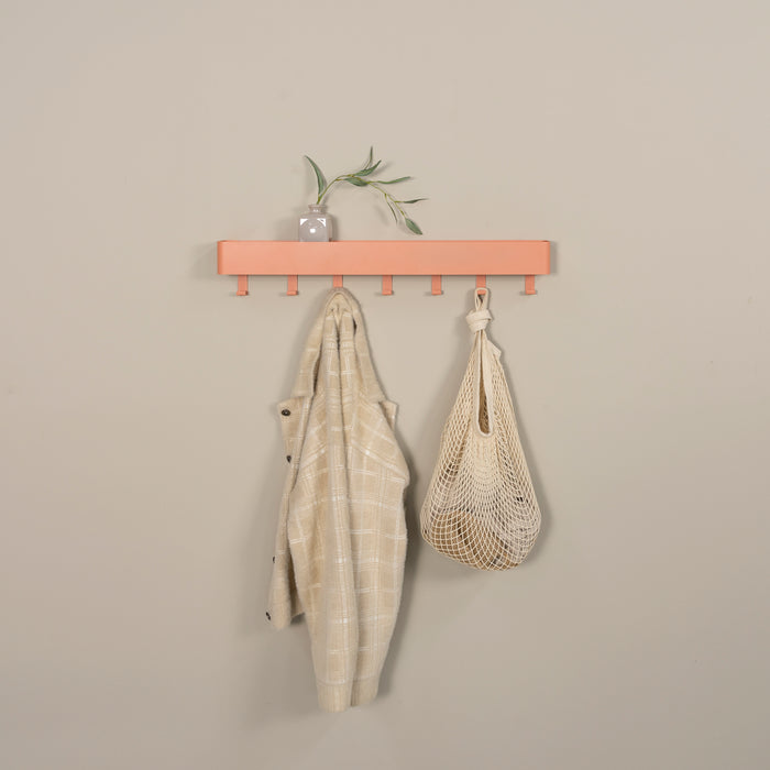 Spinder Design Dax Play 7 Wandkapstok H 12 cm - Clay Terra