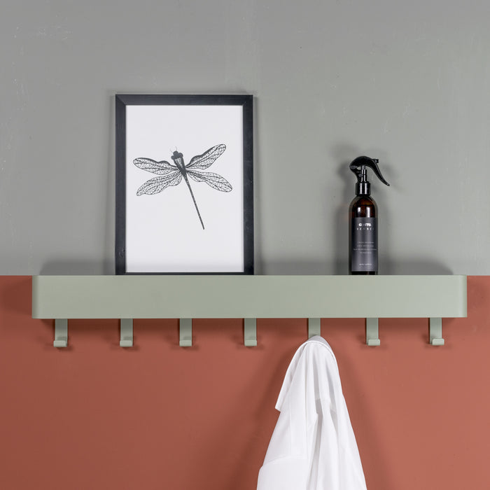 Spinder Design Dax Play 7 Wandkapstok H 12 cm - Dusty Green