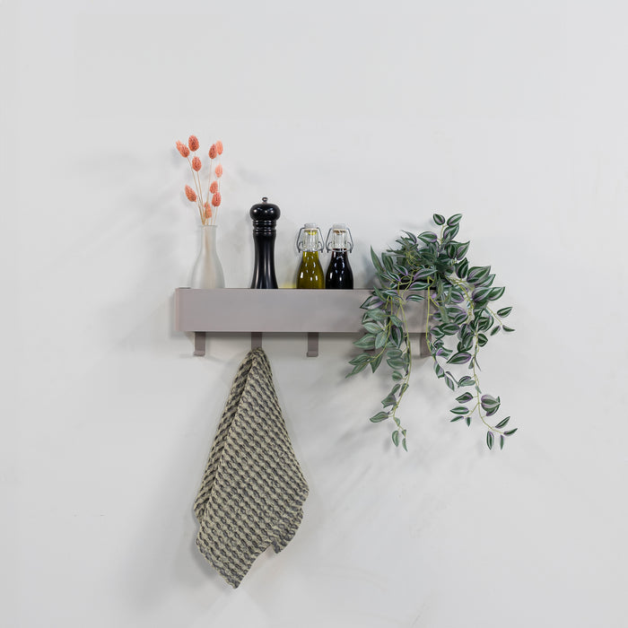 Spinder Design Multi 5 Wandkapstok H 13 cm - Silky Taupe