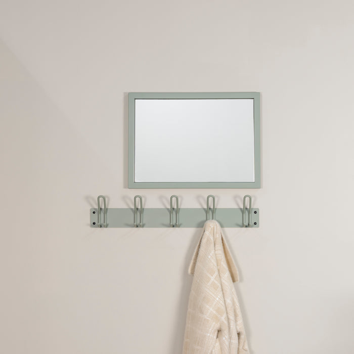 Spinder Design Miles 5 Wandkapstok - Dusty Green