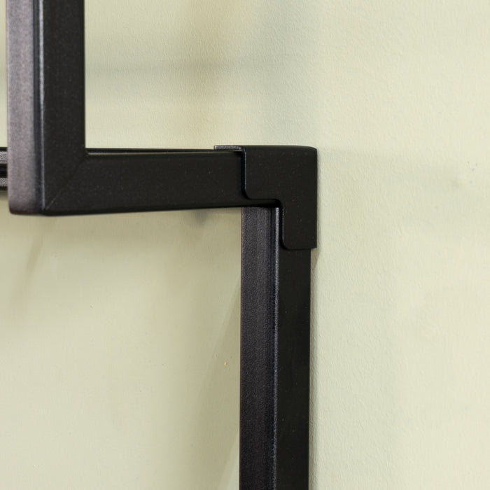 Spinder Design Rizzoli Wandkapstok - Zwart / Eiken