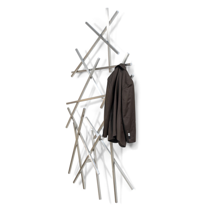 Spinder Design Matches Wandkapstok L - RVS