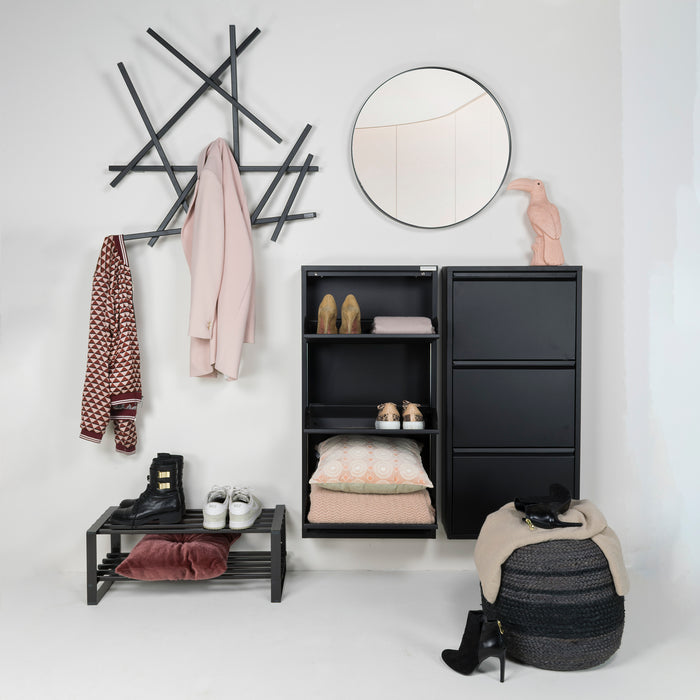 Spinder Design Matches Wandkapstok XS - Zwart