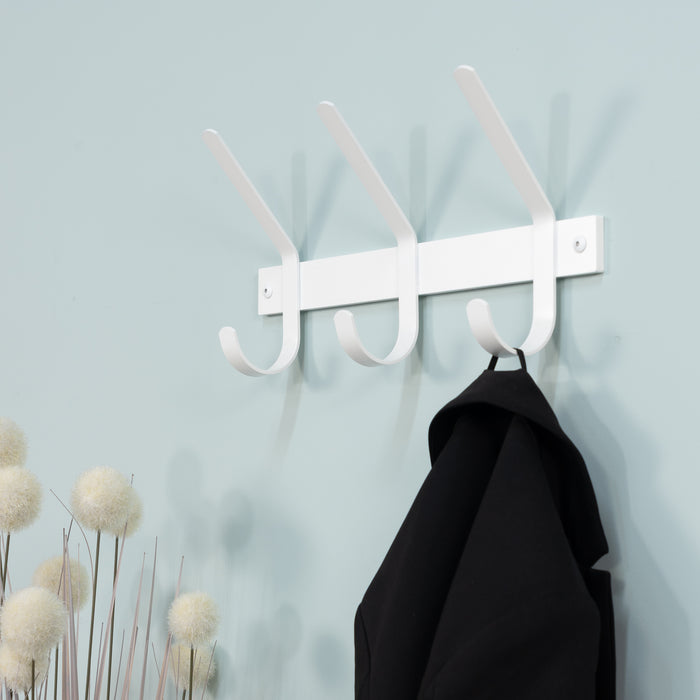 Spinder Design Dexter 3 Wandkapstok - Wit