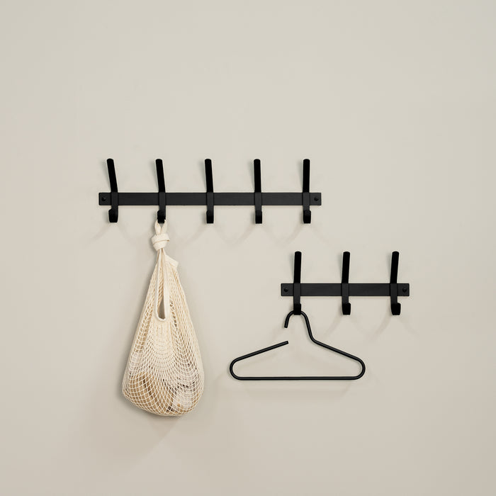 Spinder Design Dexter 3 Wandkapstok - Zwart