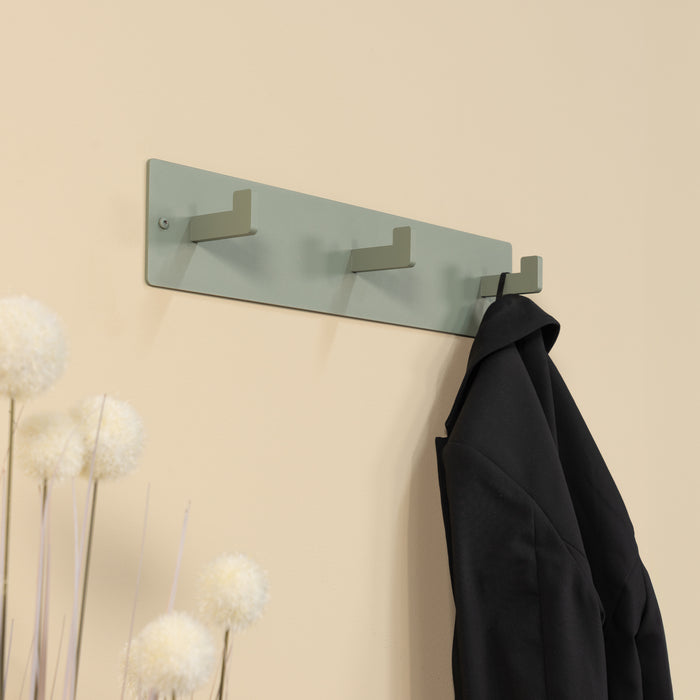 Spinder Design Leatherman 3 Wandkapstok - Dusty Green