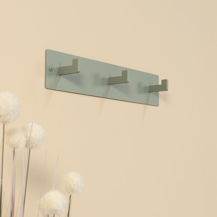 Spinder Design Leatherman 3 Wandkapstok - Dusty Green