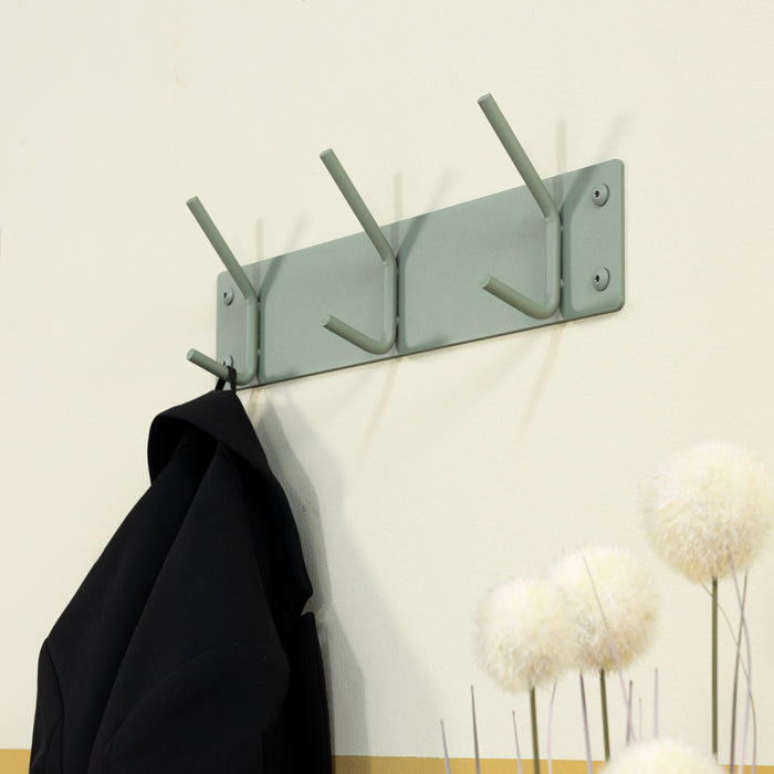 Spinder Design Fusion 3 Wandkapstok - Dusty Green