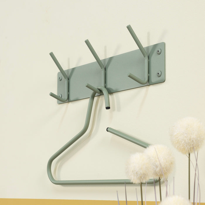Spinder Design Fusion 3 Wandkapstok - Dusty Green