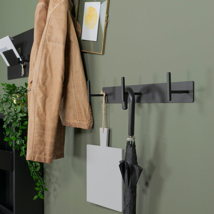 Spinder Design Chapman 3 Wandkapstok - Zwart