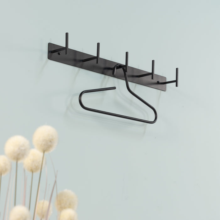 Spinder Design Chapman 5 Wandkapstok - Zwart