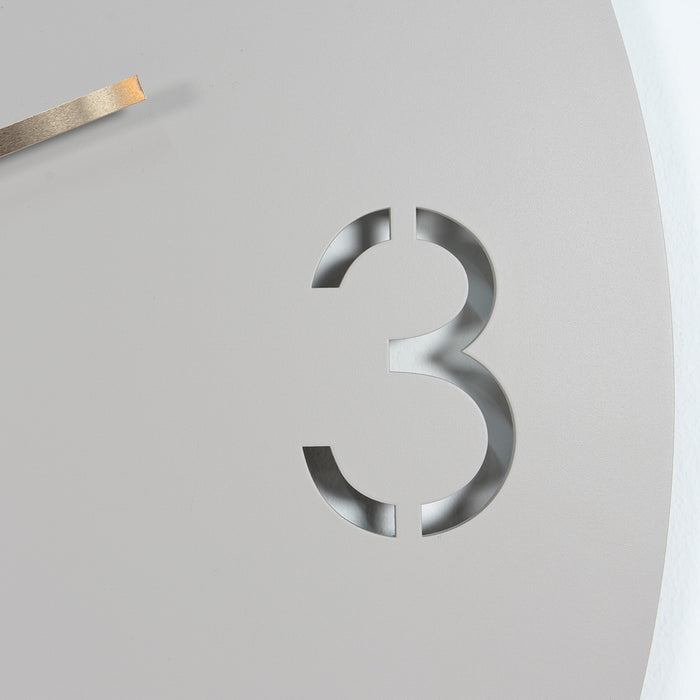 Spinder Design Time Wandklok Ø 60 cm - Silky Taupe