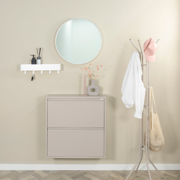 Spinder Design Billy 2 Schoenenkast - Silky Taupe