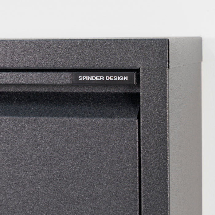 Spinder Design Billy 5 Schoenenkast - Zwart