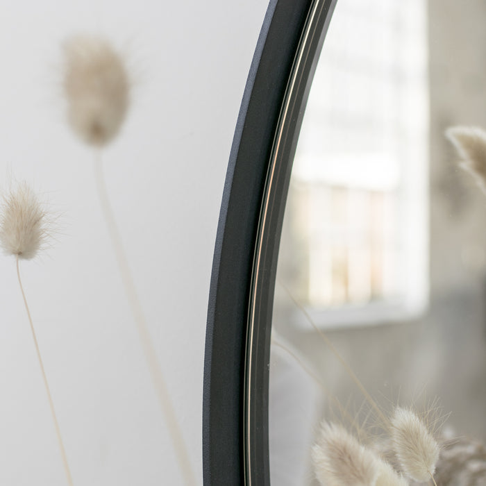 Spinder Design Donna Spiegel Ø 90 cm - Zwart