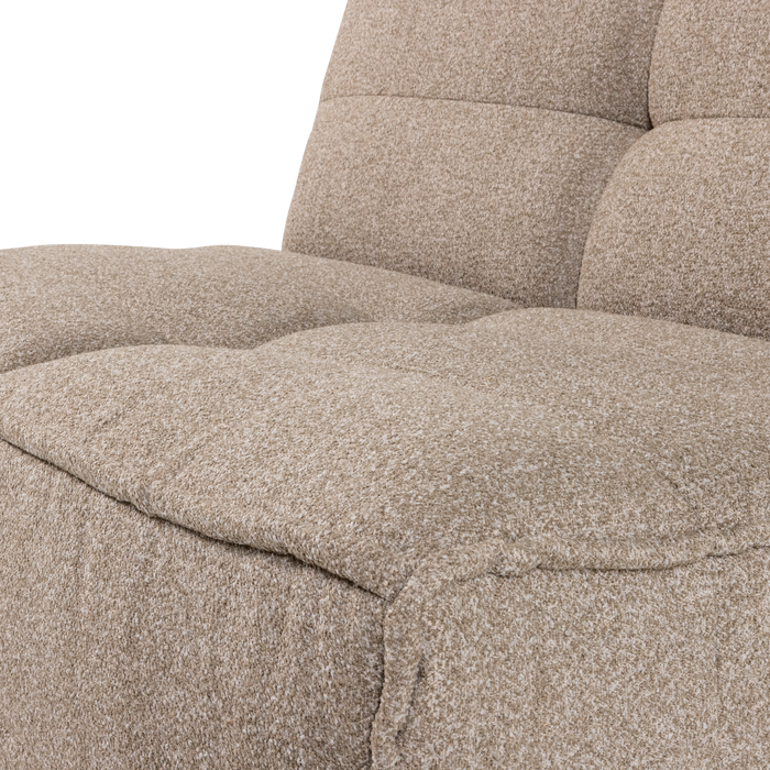vtwonen Cluster 1-zits element - Bouclé - Khaki bruin - 82x105x93