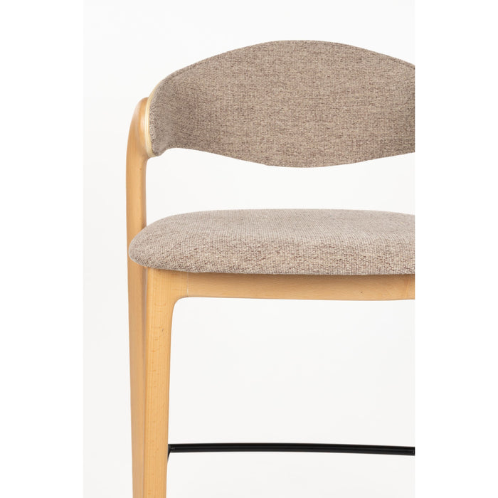 Dutchbone Babington Barkrukken Naturel - Set van 2