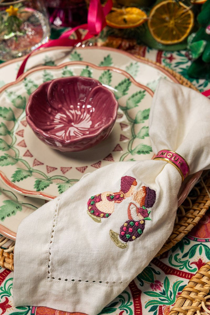 Sissy-Boy Set van 2 servetten Oud Hollands koppeltje-2st.