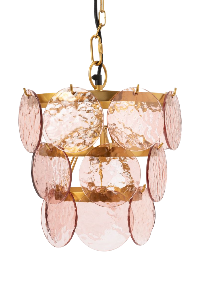 Sissy-Boy Lichtroze scallop kroonluchter