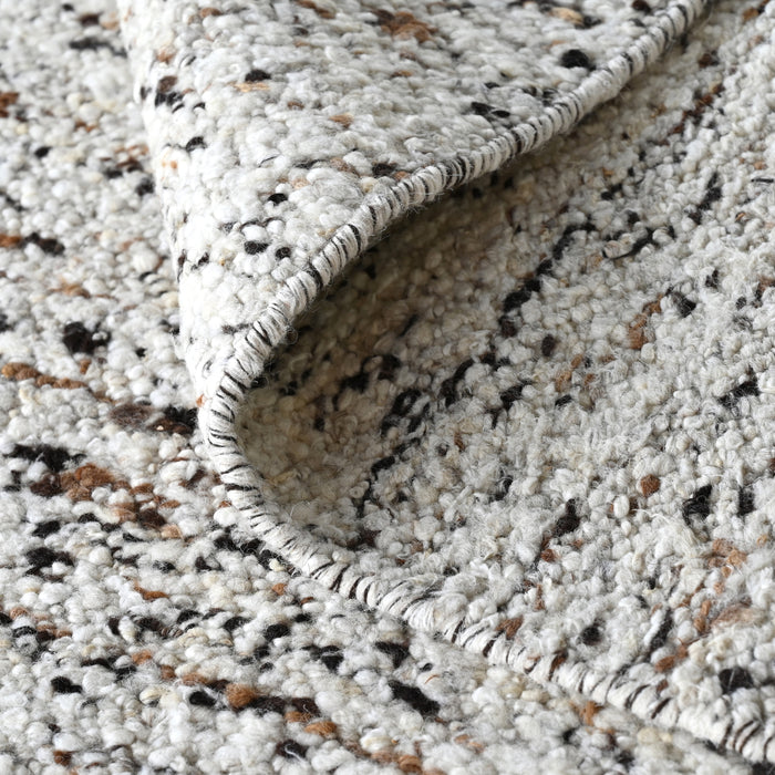 by fonQ Whisp Vloerkleed 170 x 240 cm - Ivoor / Bruin