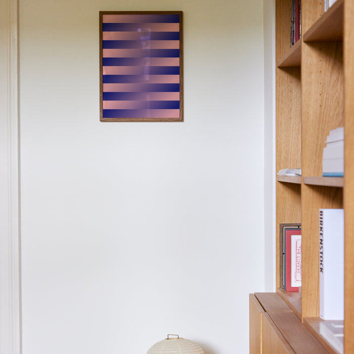 Paper Collective Absorb 05 Poster 30 x 40 cm - Purple / Blue