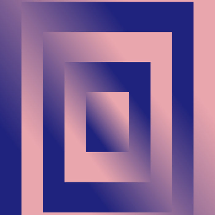 Paper Collective Absorb 06 Poster 30 x 40 cm - Purple / Blue