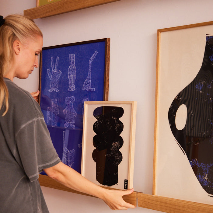 Paper Collective Gallery Wandplank B 80 cm - Natural Oak