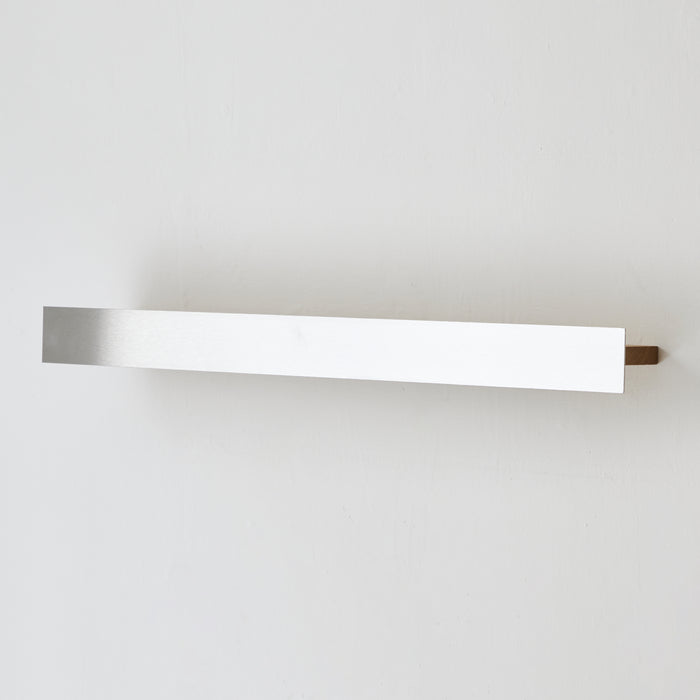 Paper Collective Gallery Wandplank B 115 cm - Brushed Steel