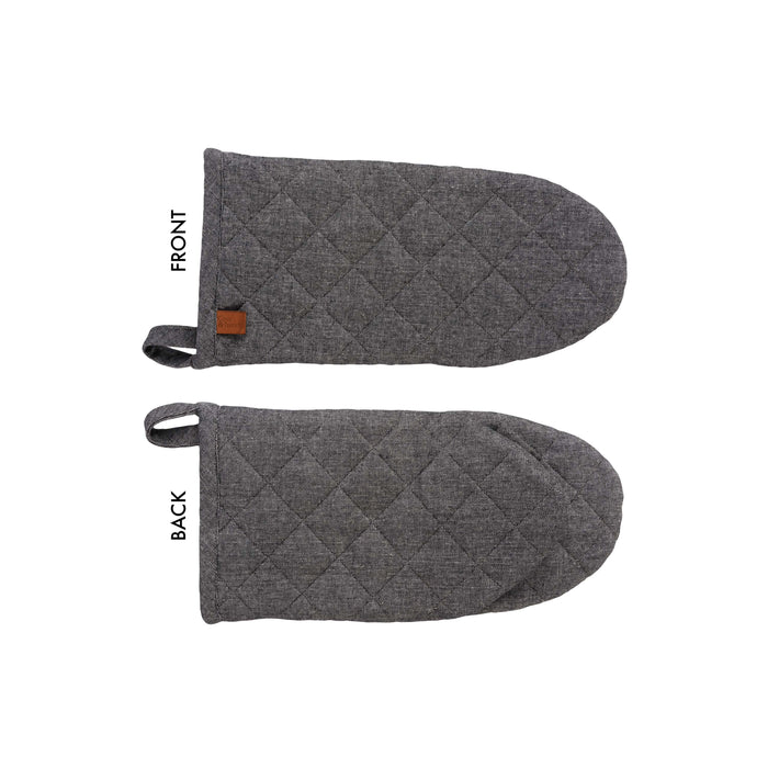 Cosy & Trendy Ovenwant Stoff Black Chambray