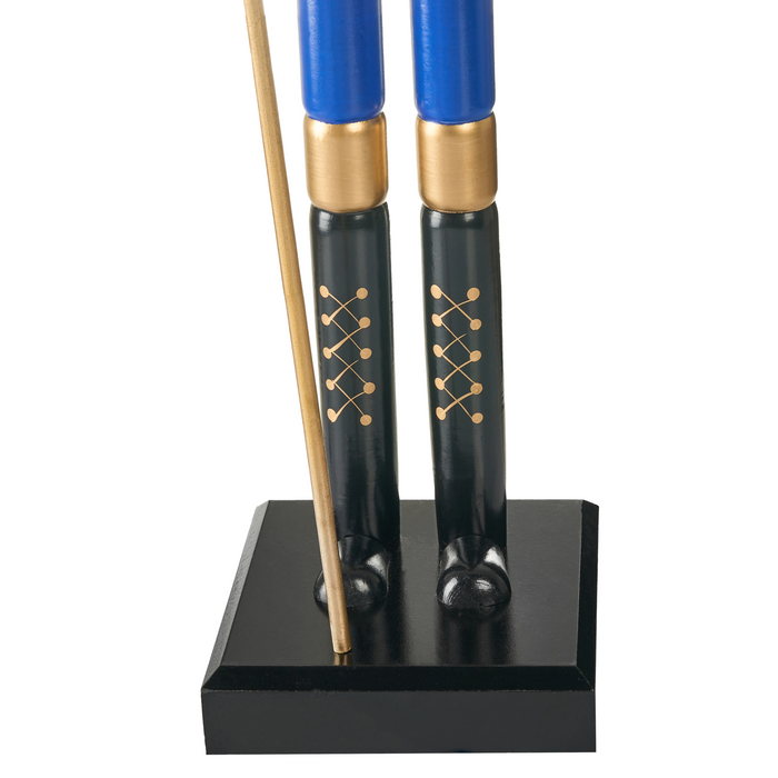 Beliani - MALARAN - Decoratief figuur - Rood - Dennenhout