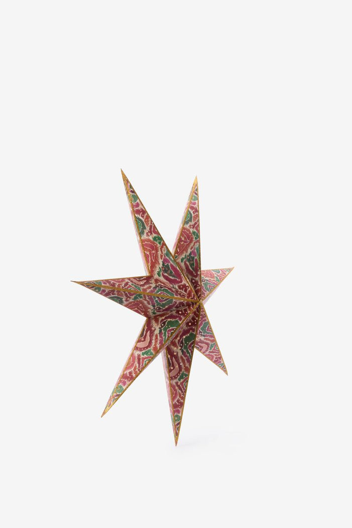 Sissy-Boy Multicolour kerstster met led-licht medium