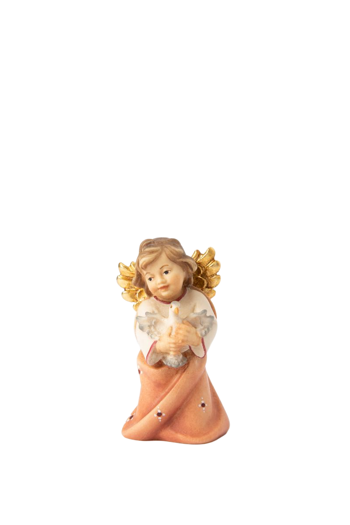 Sissy-Boy Roze houten kerstengel