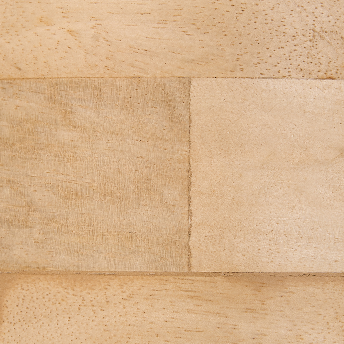 Beliani - GANDAKI - Hanglamp - Lichtbruin - Mangohout