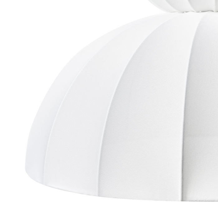 Beliani - GOELETTE - Hanglamp - Wit - Kunstzijde