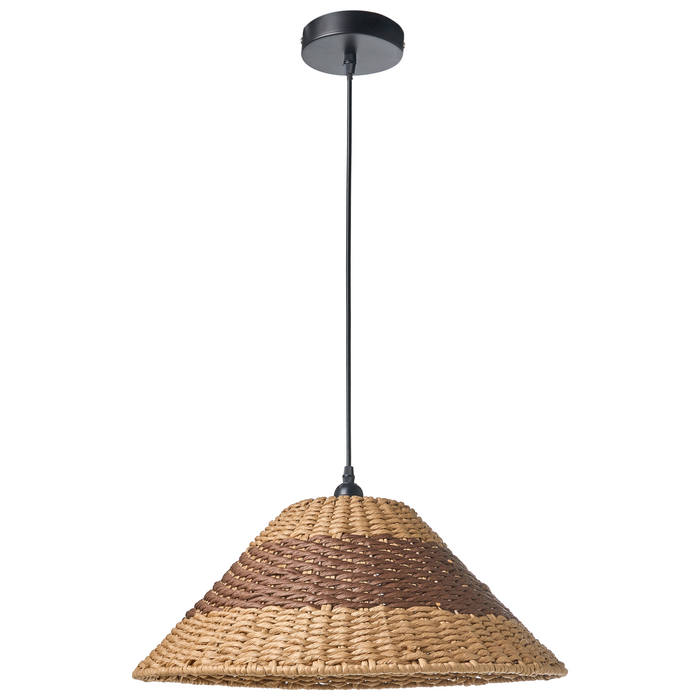 Beliani - BANCAL - Hanglamp - Naturel - Papierkoord