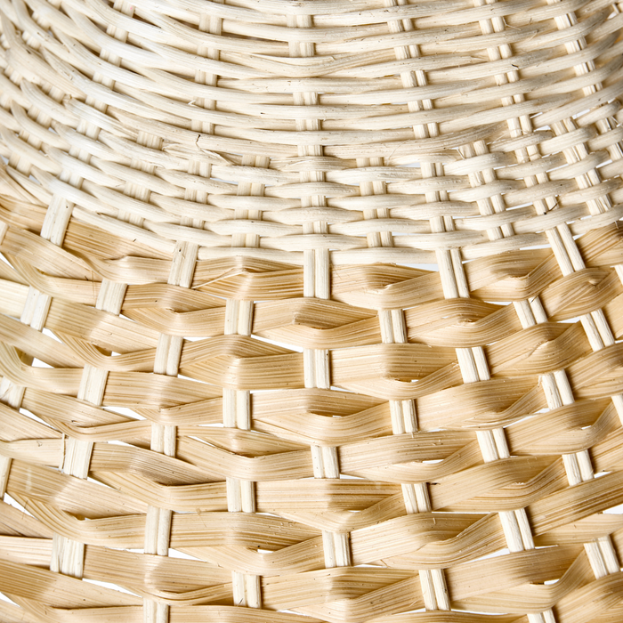 Beliani - GUAMANI - Hanglamp - Naturel - Rotan|Bamboe