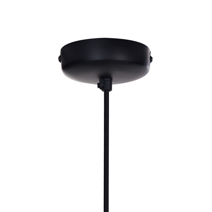 Beliani - GOIKA - Hanglamp - Lichtbruin - Mangohout