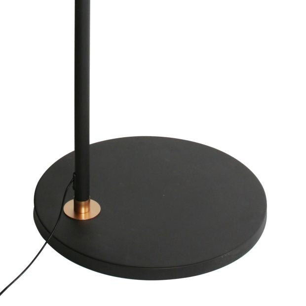 Steinhauer Booglamp Ringlux Zwart -Goud Led incl. Dimmer Ø 50cm