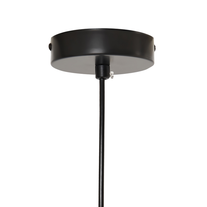 Beliani - JOKU - Hanglamp - Rood - Bouclé