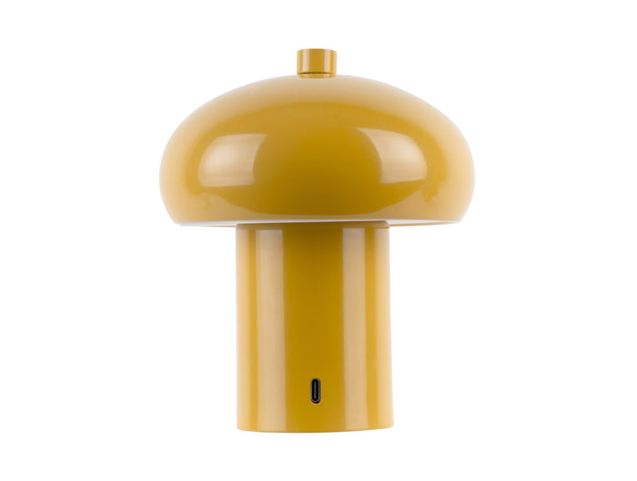Leitmotiv - Tafellamp Retro Seta LED - Mango yellow