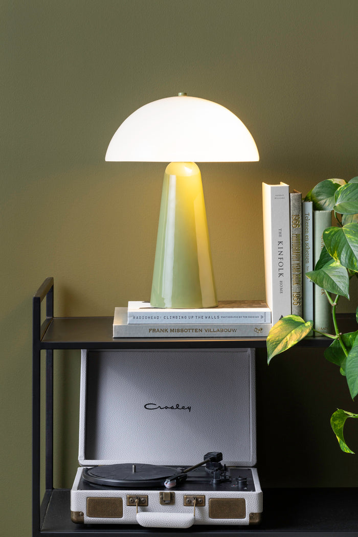 Leitmotiv - Tafellamp Vidrio Centro - Jungle groen