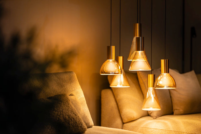 ETH Lisa Plafoniere brons 1xGU10 ex.bulb