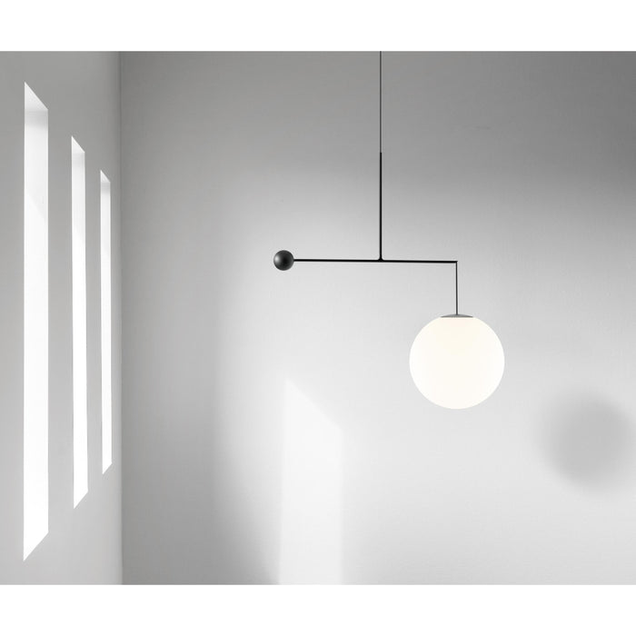 Malamata hanglamp large zwart