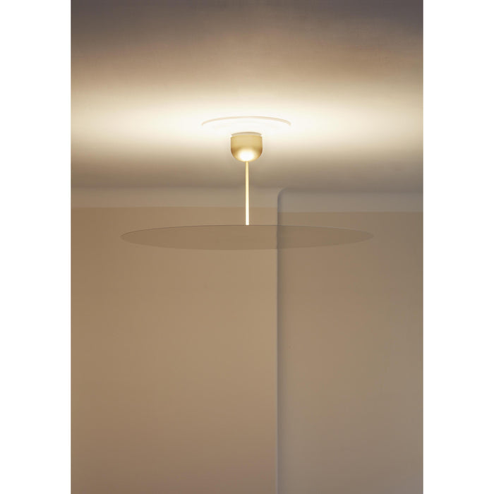 Millimetro plafondlamp LED Ø85 H53 messing