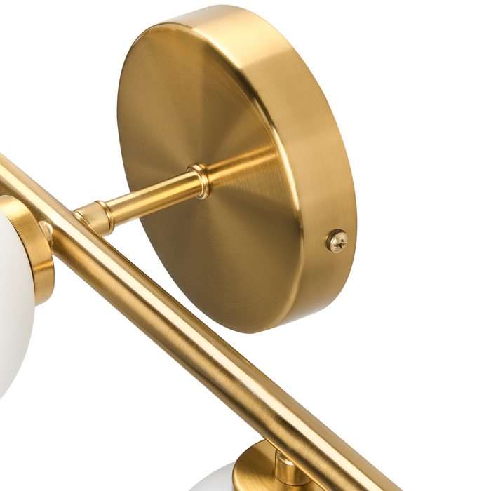 Beliani - MINOTOS - Wandlamp - Goud - IJzer