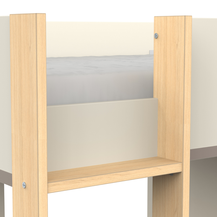 Calicosy - CAMILLIA Hoogslaper met bureau - H183 cm