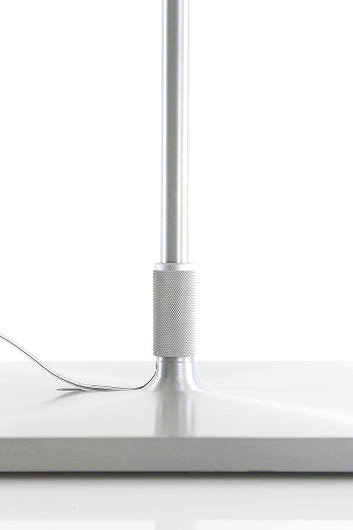 Lady Costanza booglamp met aan-|uitschakelaar aluminium|wit