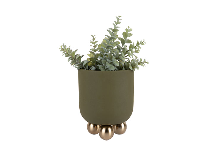 Present Time - Bloempot Estilo Small - Luxury green