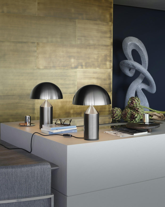 Oluce Atollo tafellamp H50 zwart